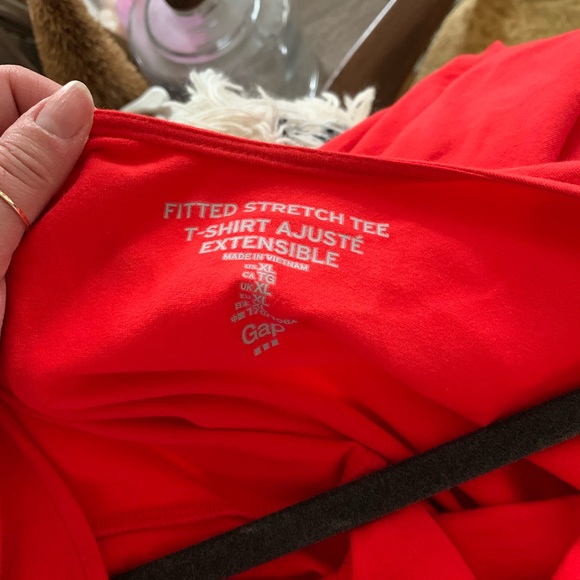 NWT red leotard quarter sleeve - Picture 2 of 2